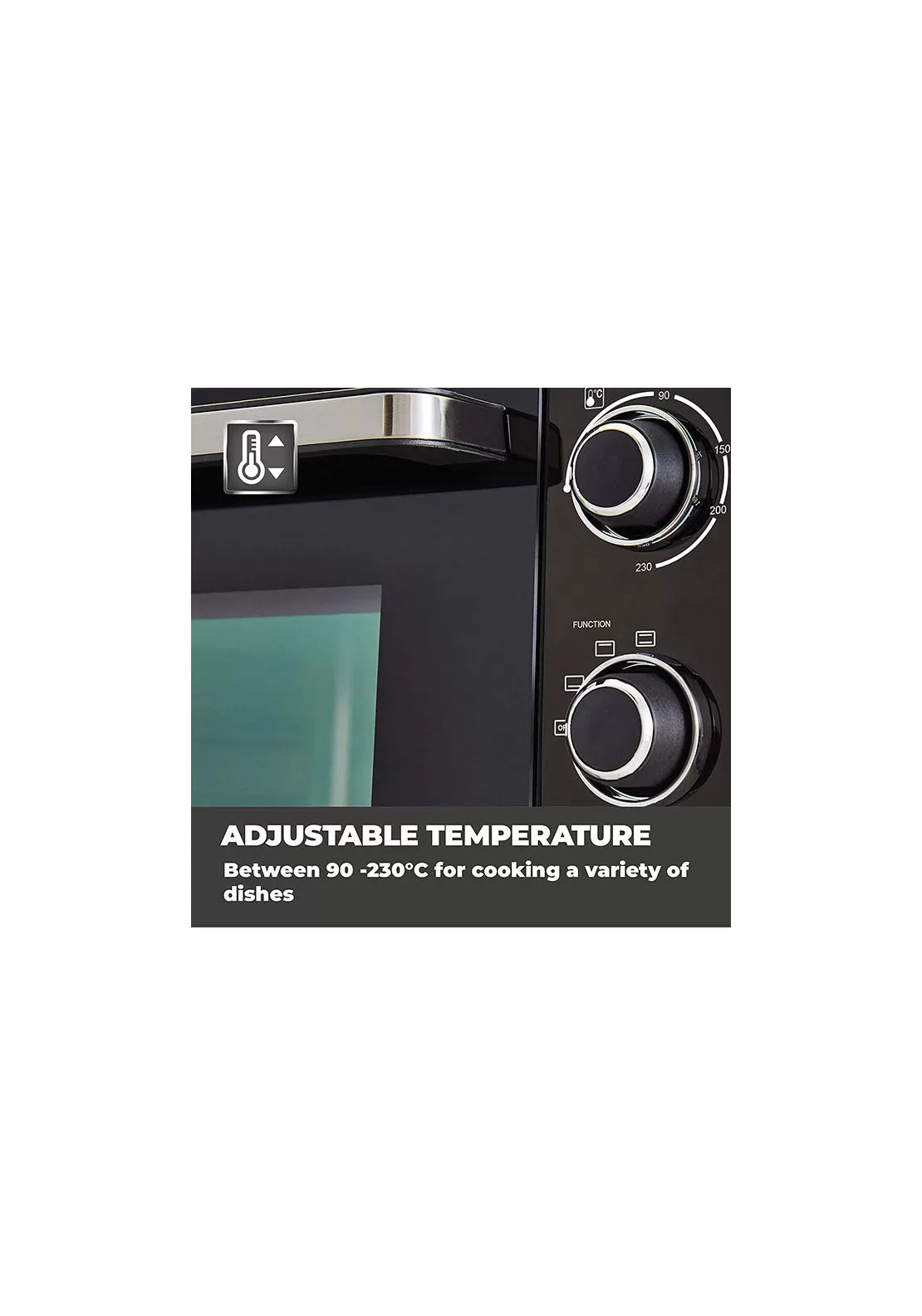 23L Mini Oven With Hot Plates | T14043