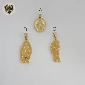 (4-2089) Stainless Steel -Religious Pendants.