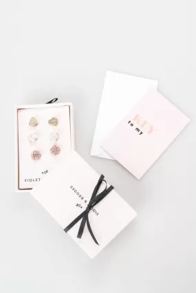 Aimee Boxed Earring Trio ~ Various Styles