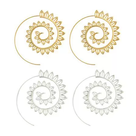 Aisha Swirl Earrings -  LAST CHANCE / FINAL SALE