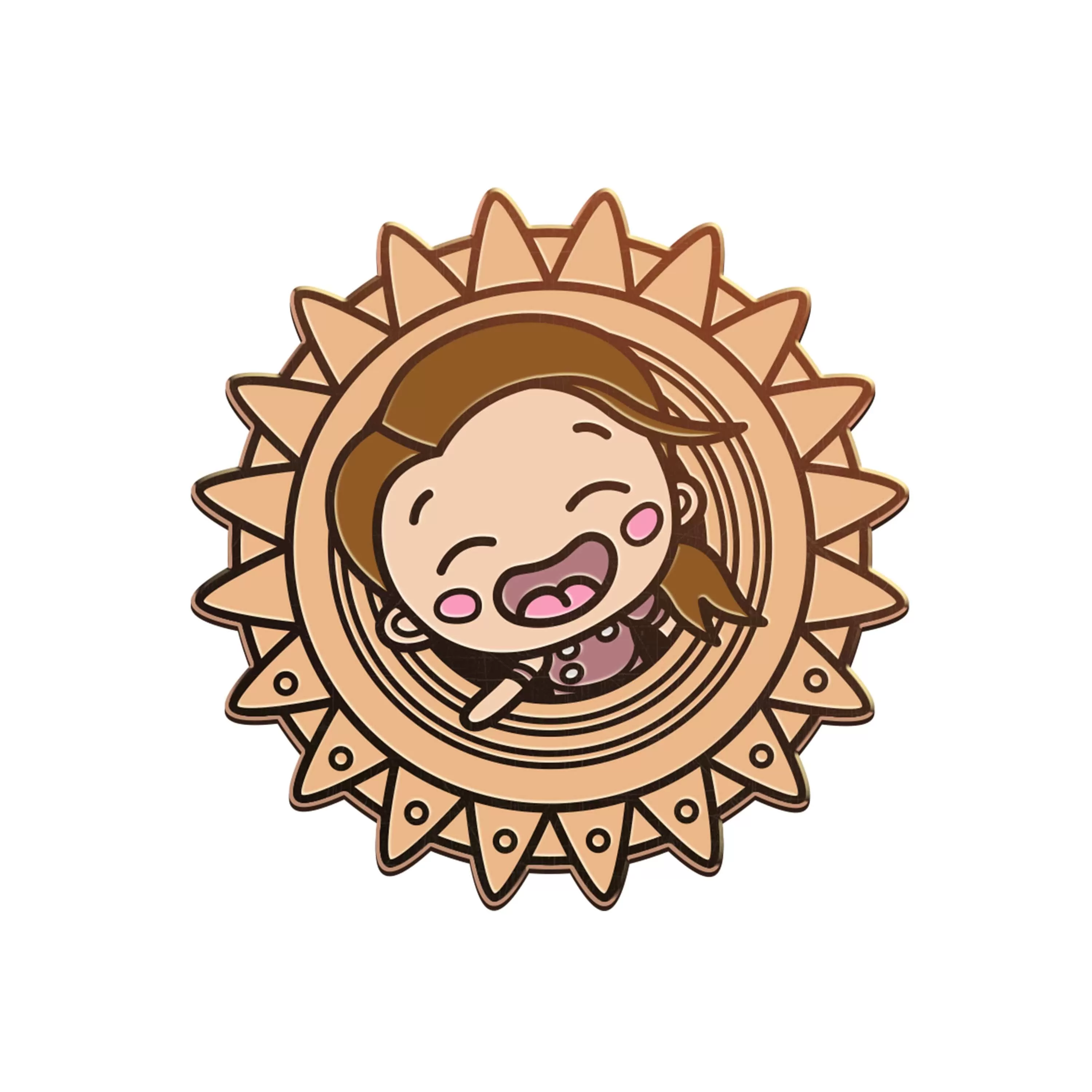 BioShock - Little Sister Cartoon Pin