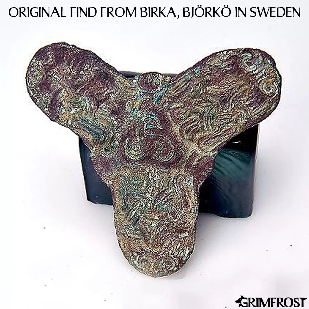 Birka Threefoil Brooch, Bronze