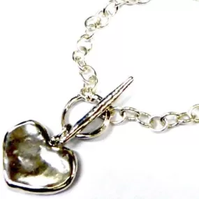 Bluenoemi Bracelet Sterling Silver 925 with an Heart