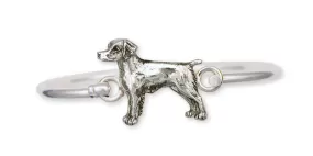 Brittany Dog Bracelet Handmade Sterling Silver Dog Jewelry BS1-HB