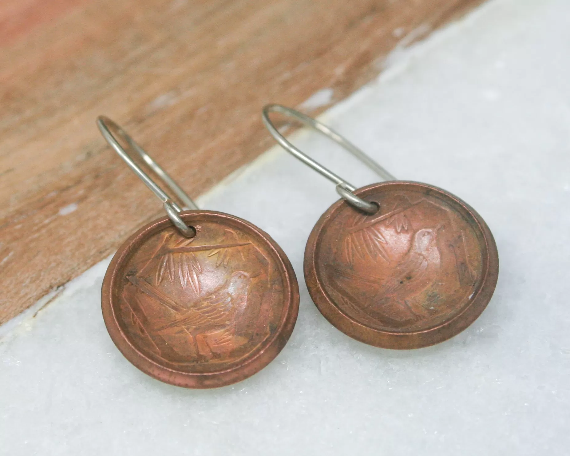 Cayman Islands World Coin Earrings