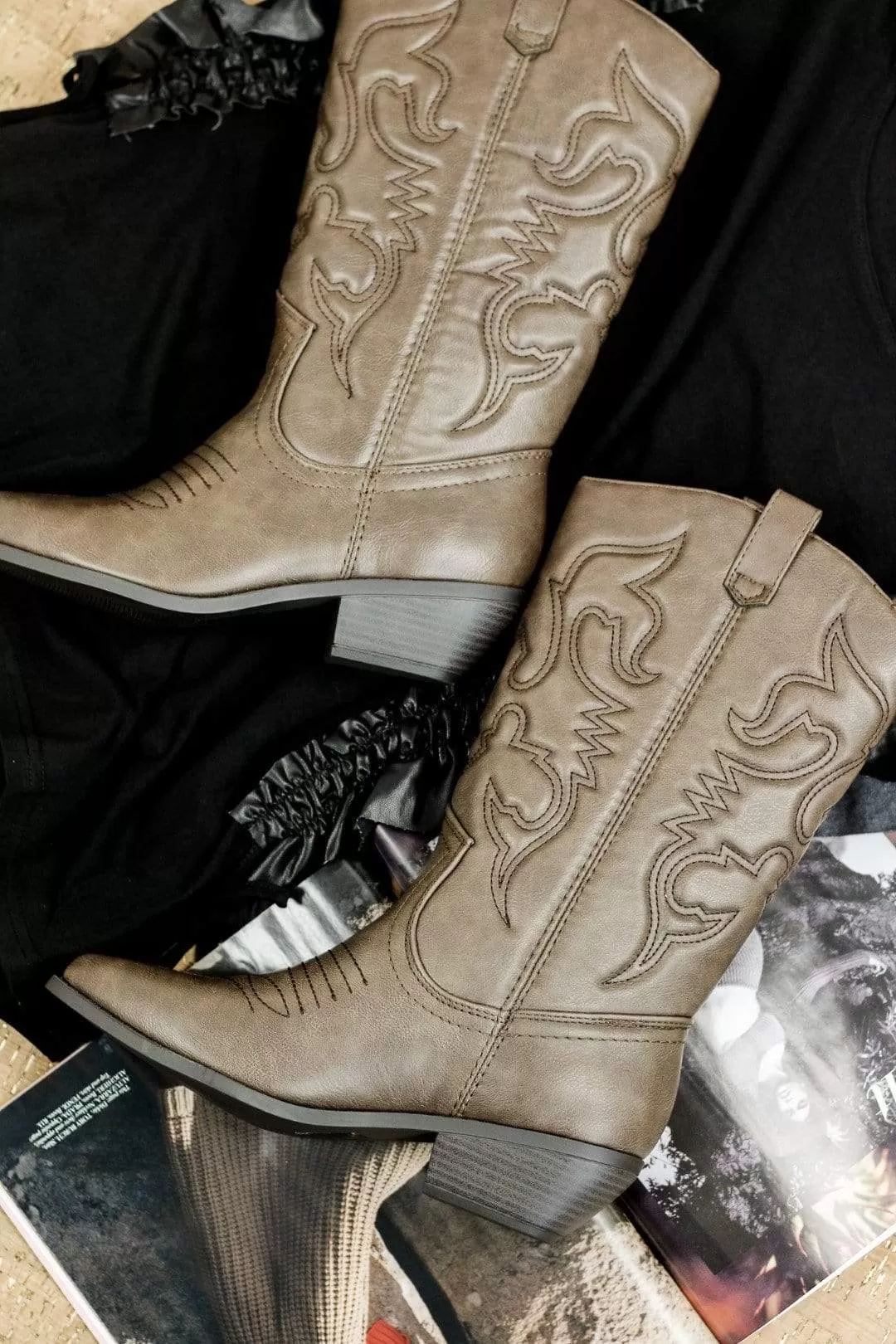 Chocolate Cowgirl Kickin' Boots