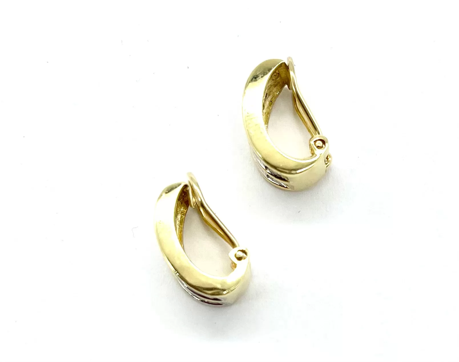 Clip On Diamond Earrings