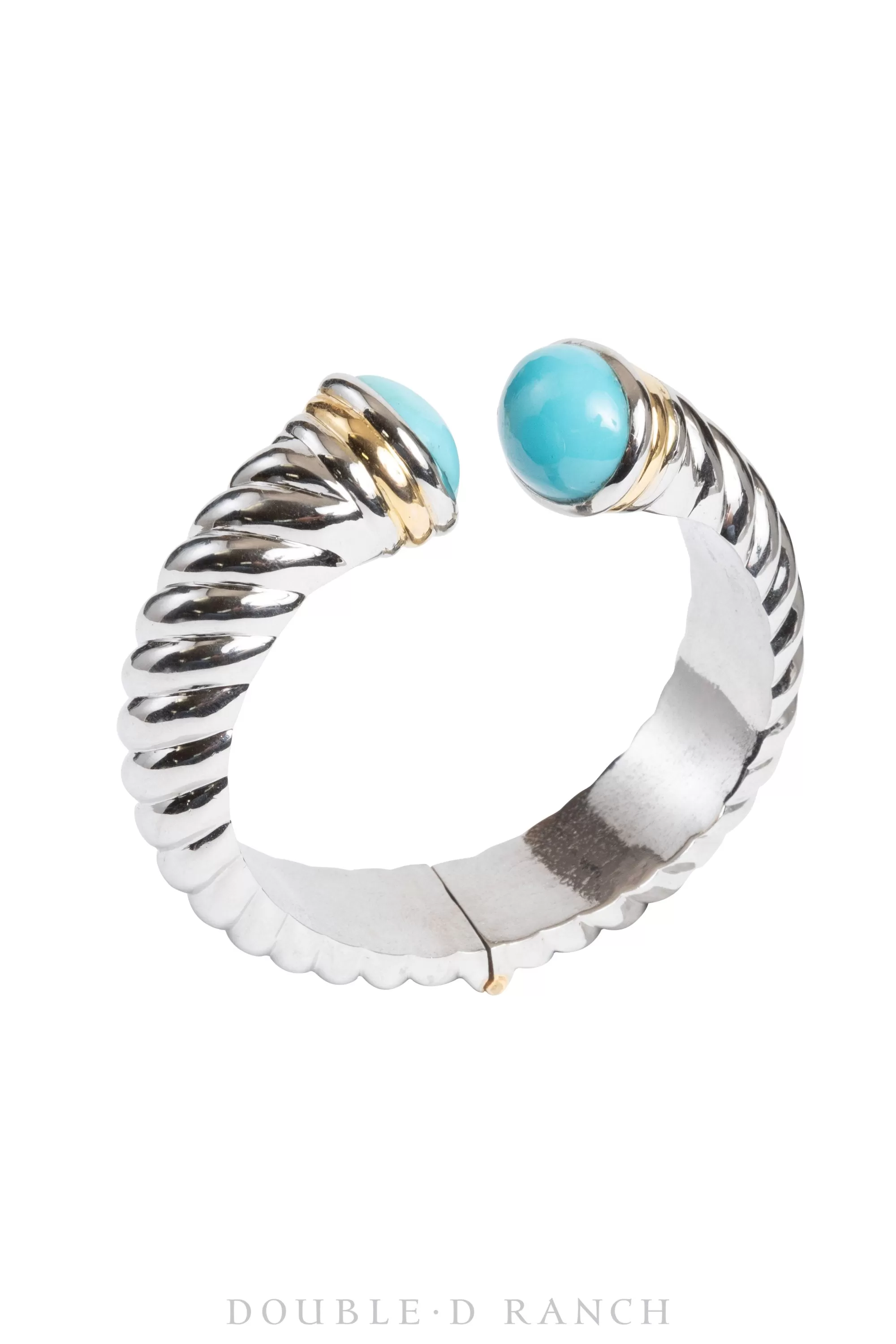 Cuff, Diamond Collection, Rope, Turquoise, No Diamonds, Contemporary, 3488A