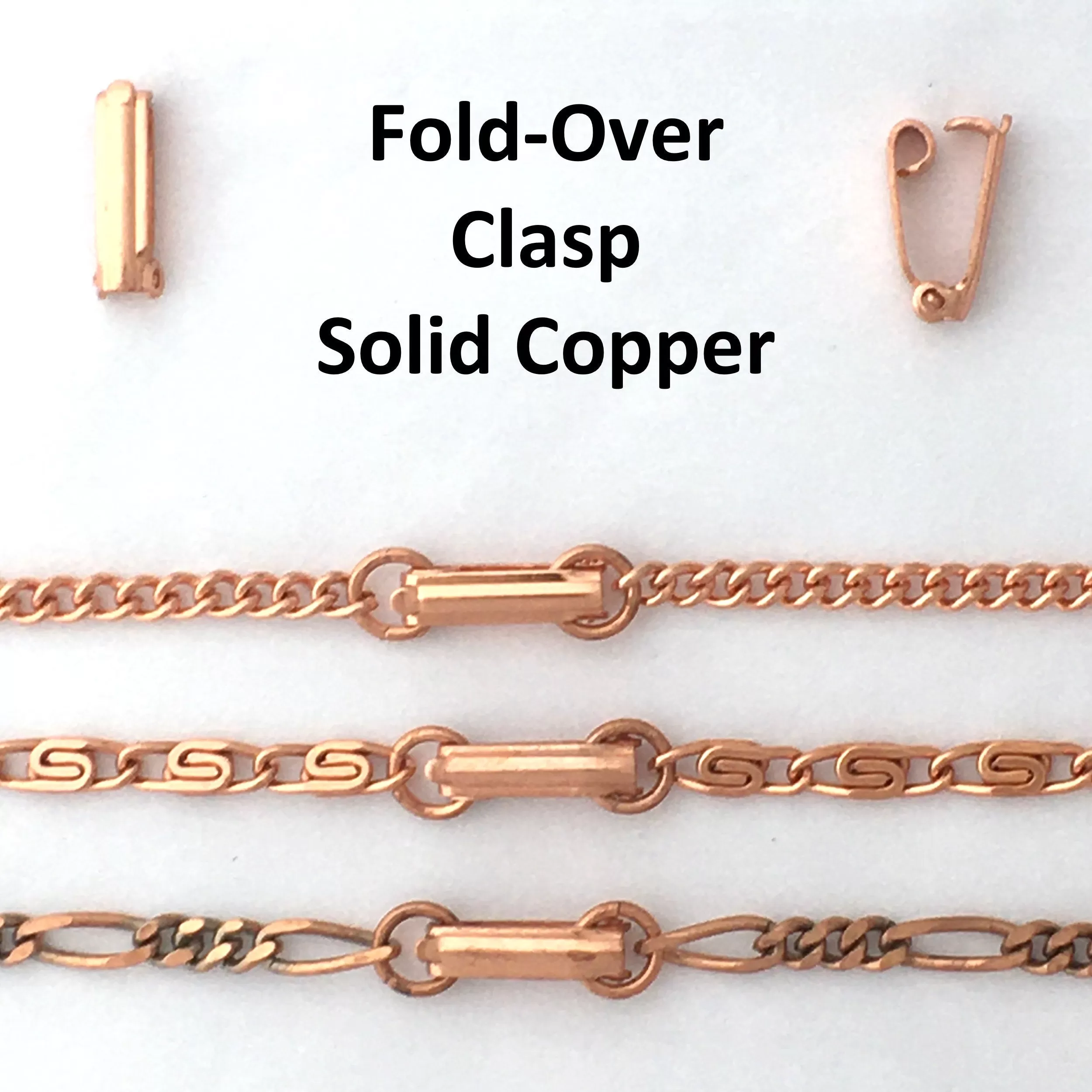 Custom Bracelet Chain Fine Celtic Copper Scroll Chain Bracelet 3mm C61M Custom Size Solid Copper Bracelet Chain