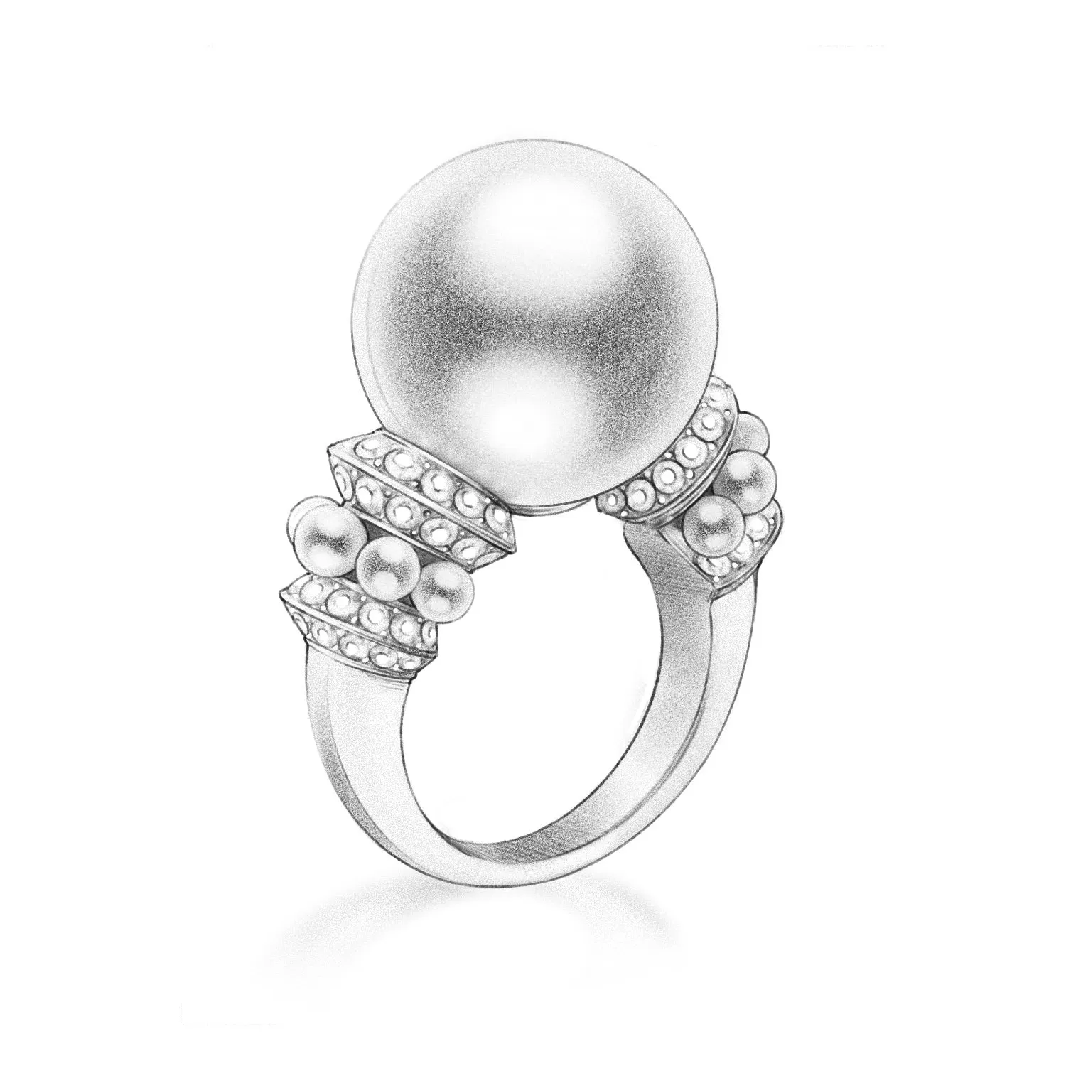 Customization: Pearl Rings PM00003