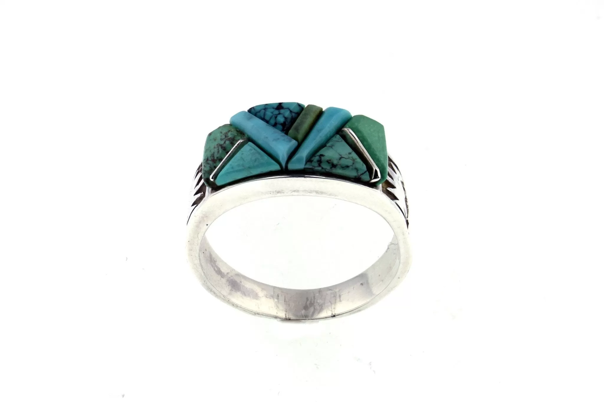 David Rosales Pine Hill Turquoise Ring