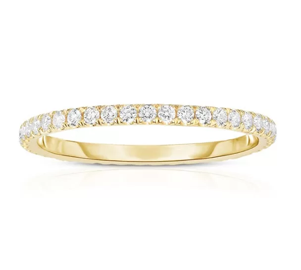 Eternity Split Prong Diamond Band