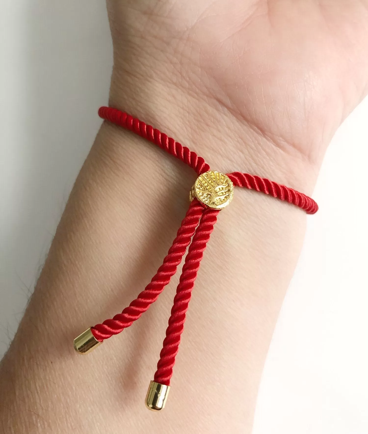 Evil Eye Lucky Charm Red Bracelet, Jewish Gift.