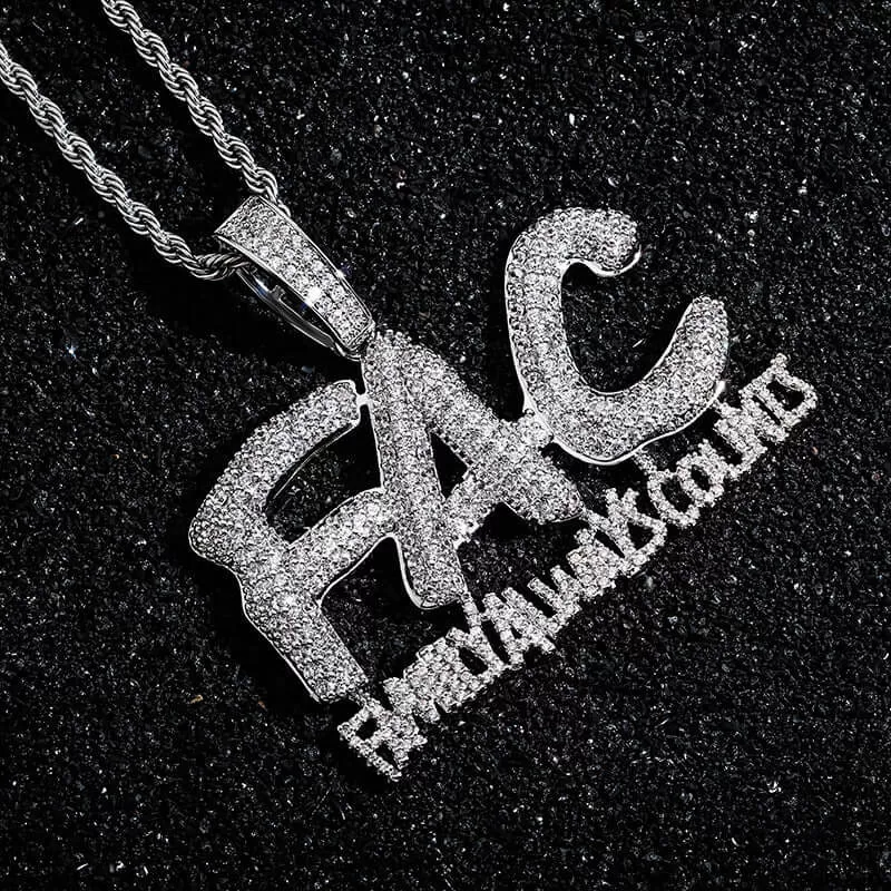 Fac-Family Always Counts Full Zircon Pendant