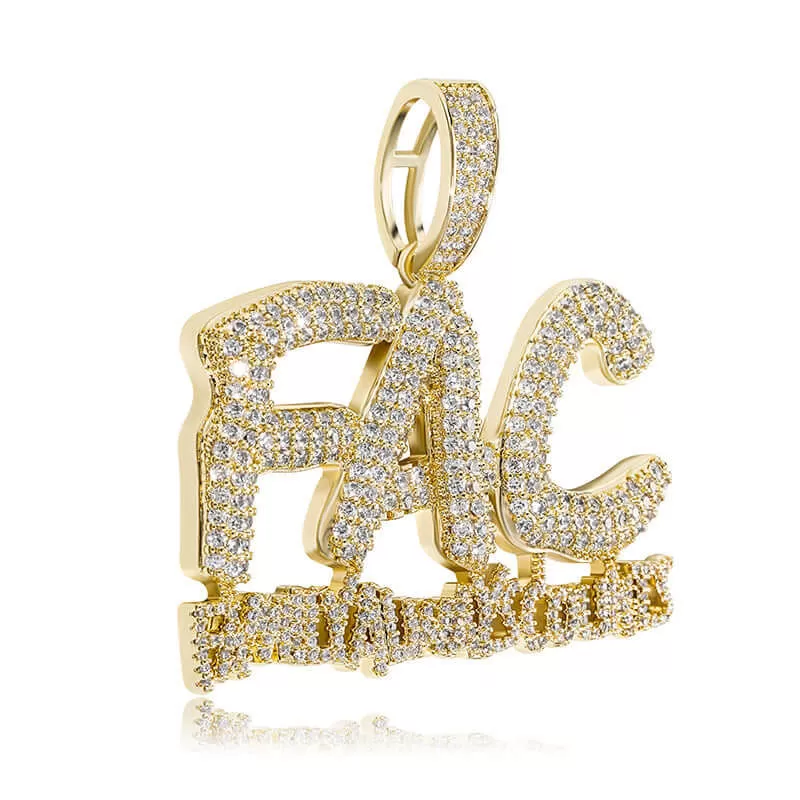 Fac-Family Always Counts Full Zircon Pendant