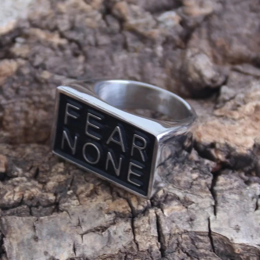 Fear None Ring - R145