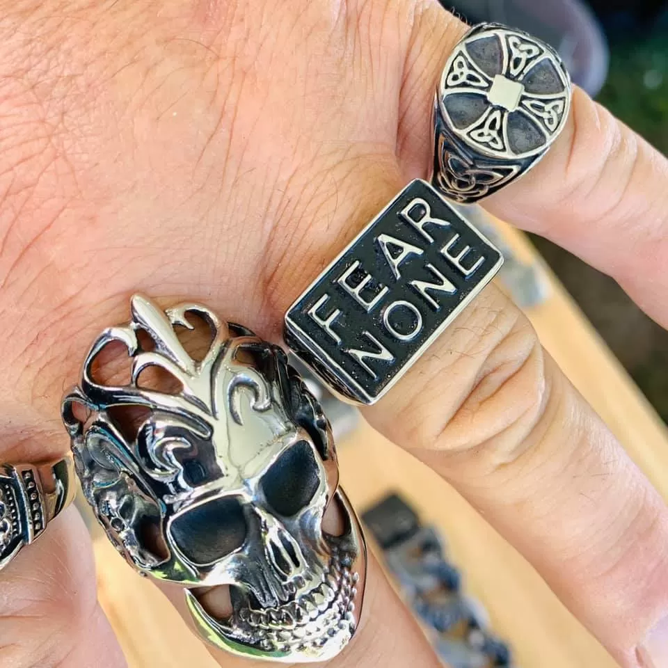 Fear None Ring - R145