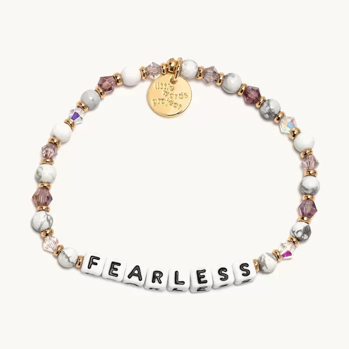 Fearless Bracelet in Amethyst Dreams by Little Words Project