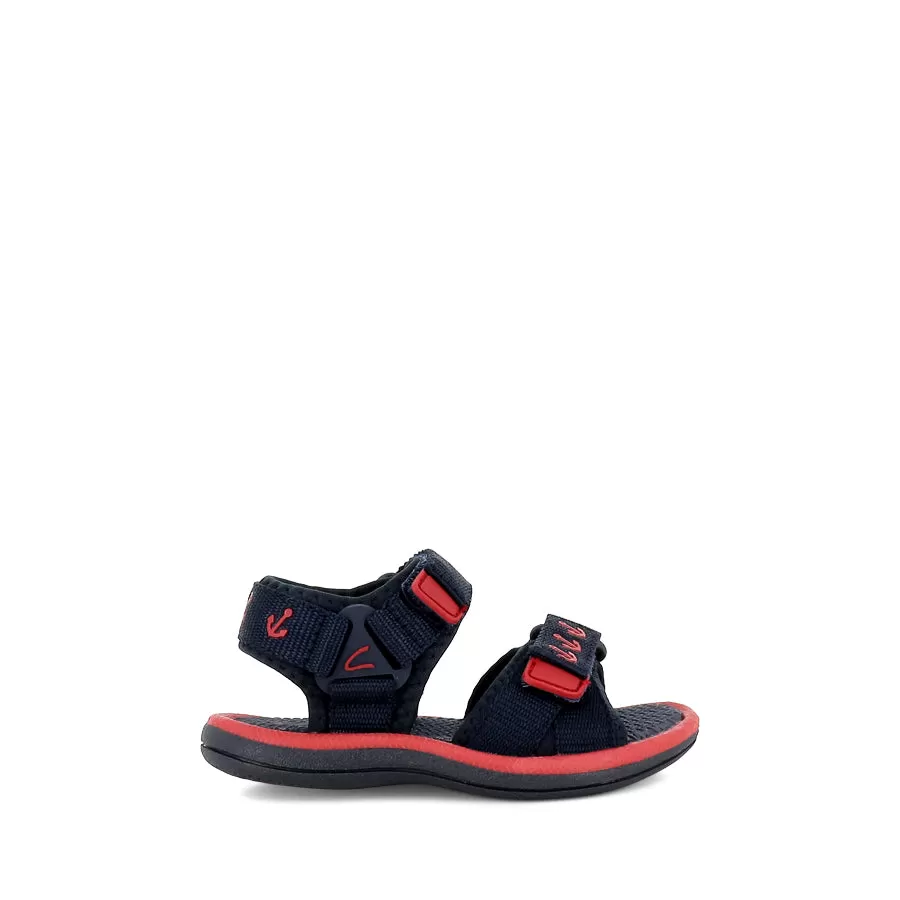 FINN E - NAVY/RED