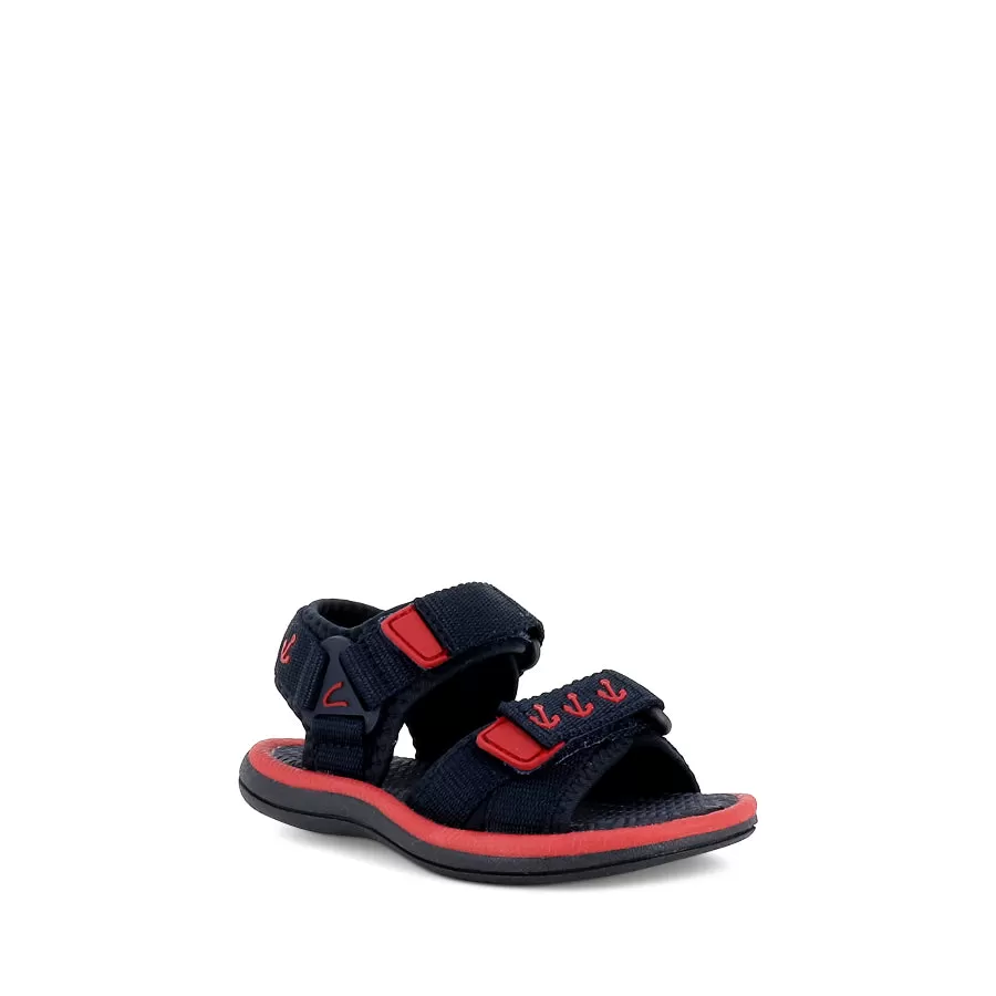 FINN E - NAVY/RED