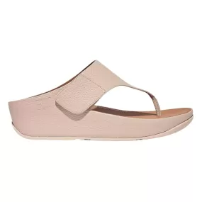 Fit Flop Women's Shuv Adjust Stone Beige Leather Thong