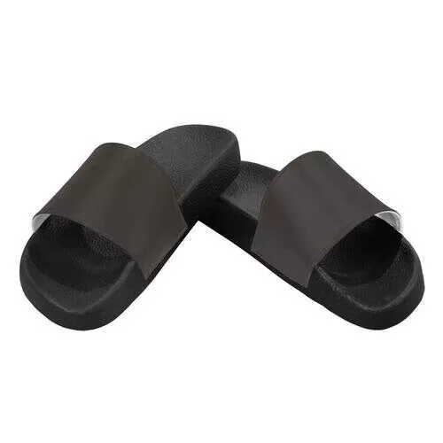 Flip-Flop Sandals, Dark Brown Women's Slides