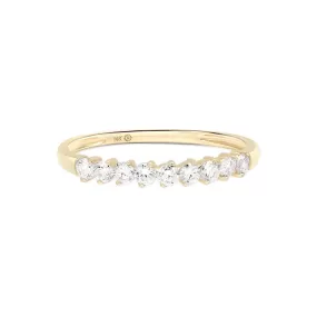 Floating Diamond Eternity Band