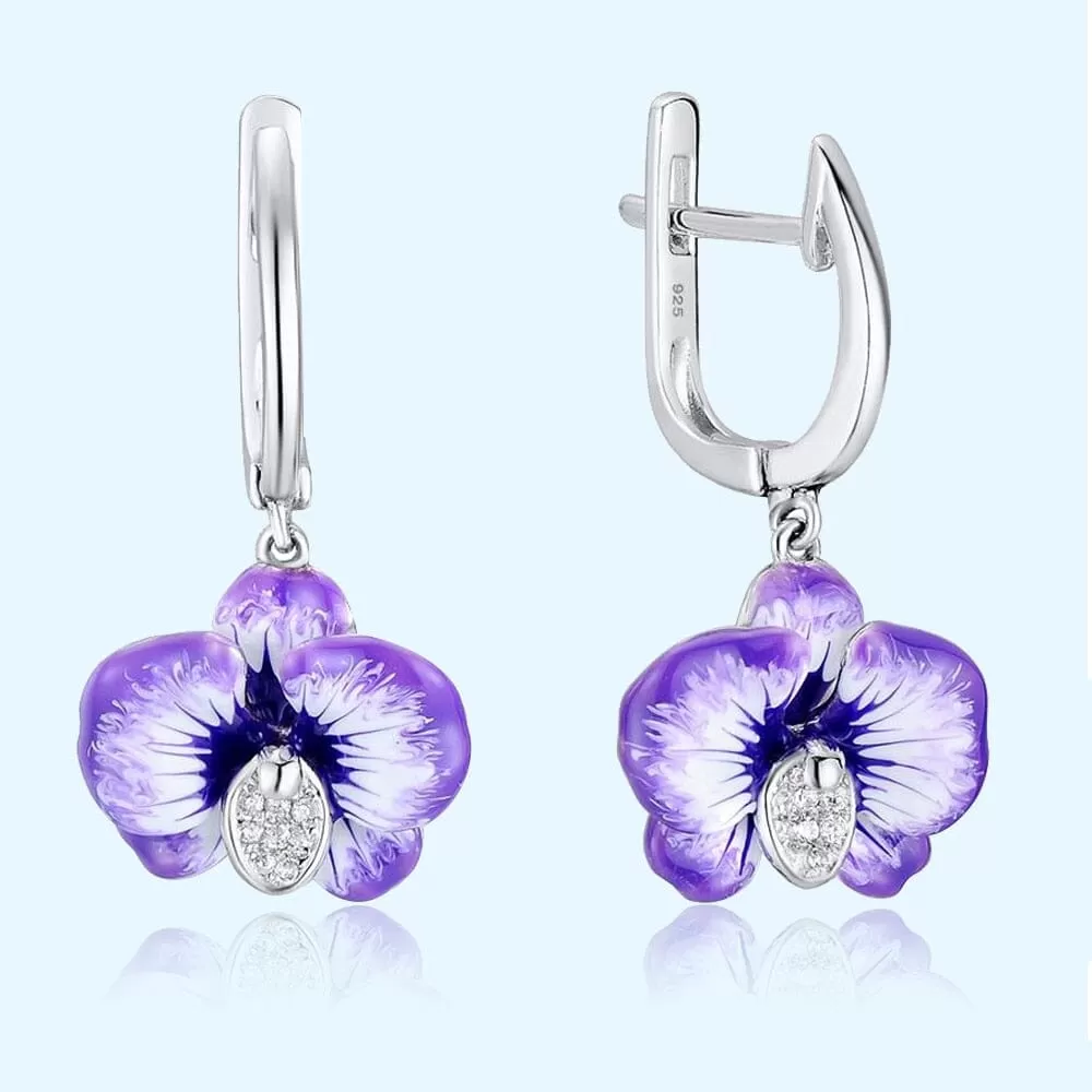 Flower Fairy Drop Earrings