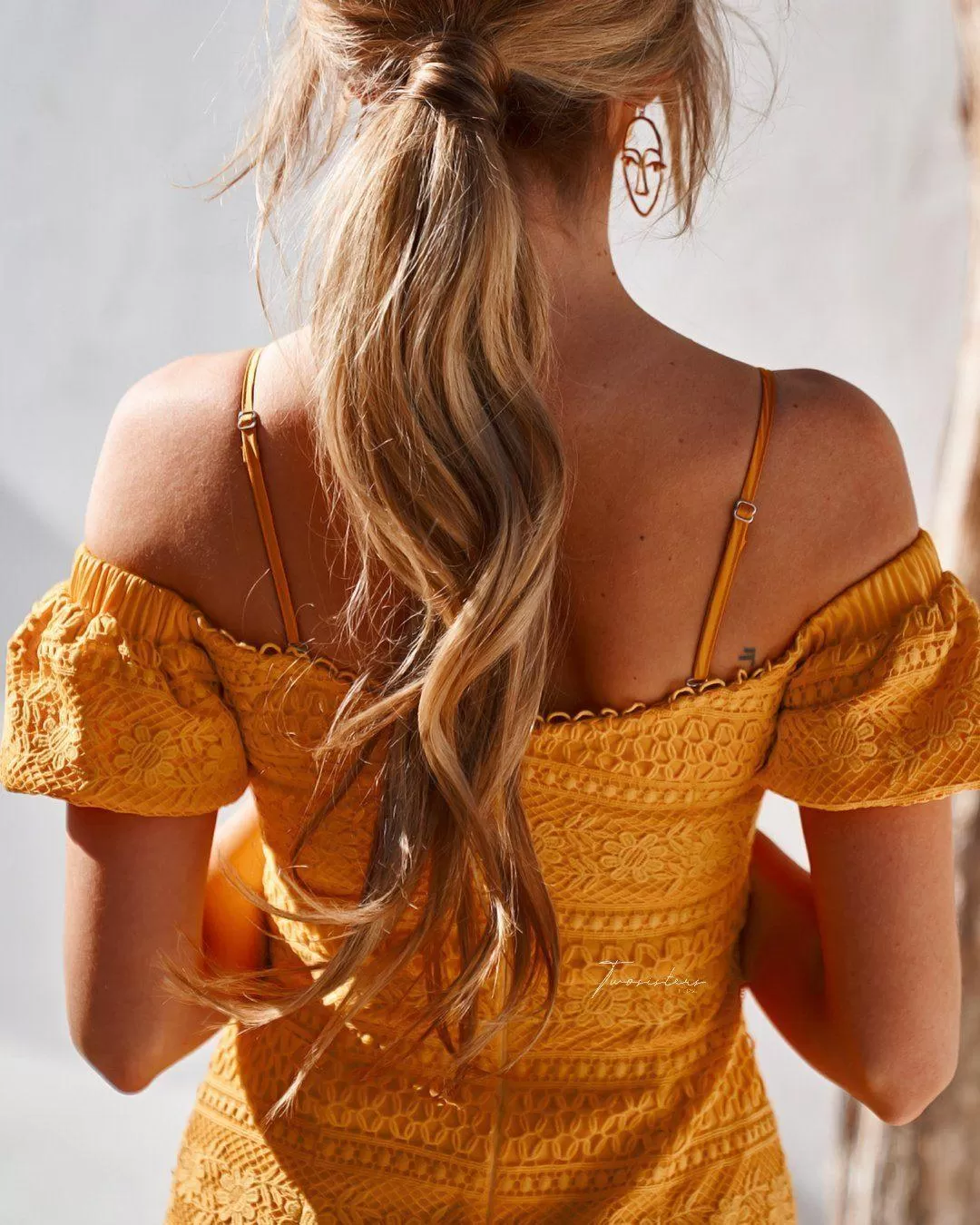 Gabriella Dress - Yellow (Final Sale)