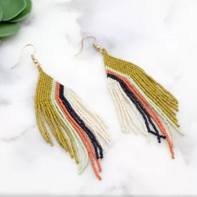 Greta Seed Bead Earrings