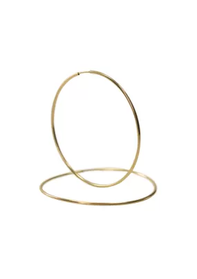 Gwen Gold Large Hoops *As Seen On Leah Remini and HTGAWM*