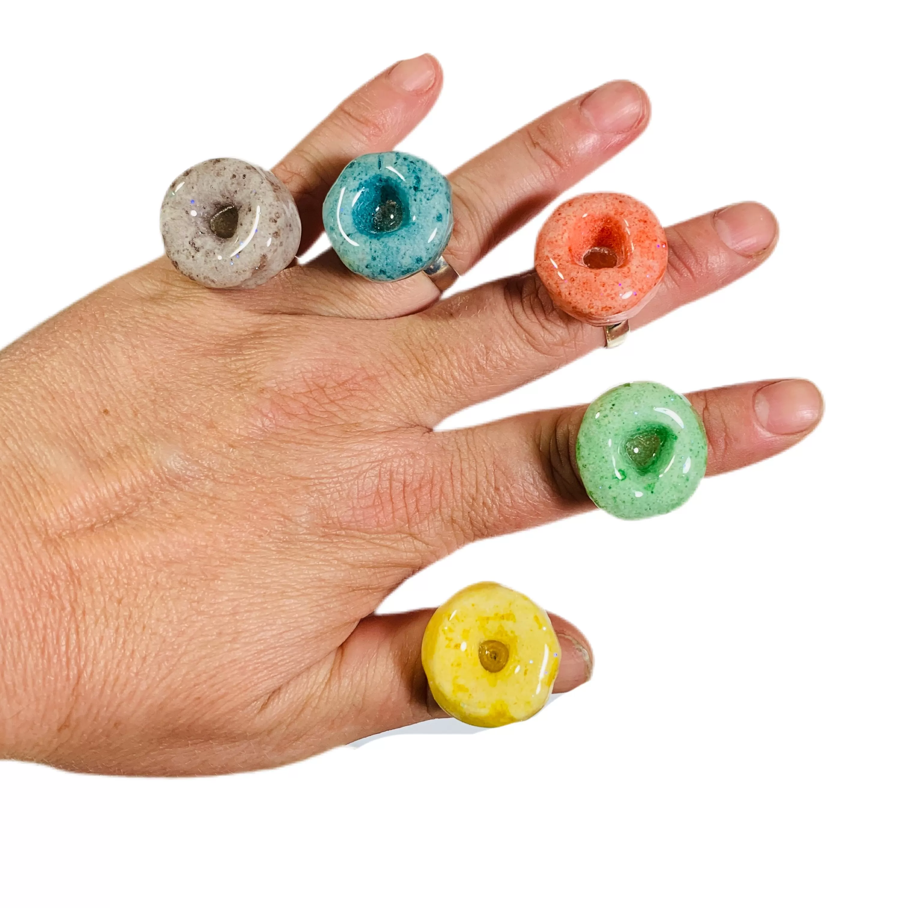 Jumbo Colorful Cereal Ring