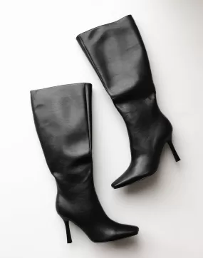 Lainey Boot (Black Texture) - By Billini