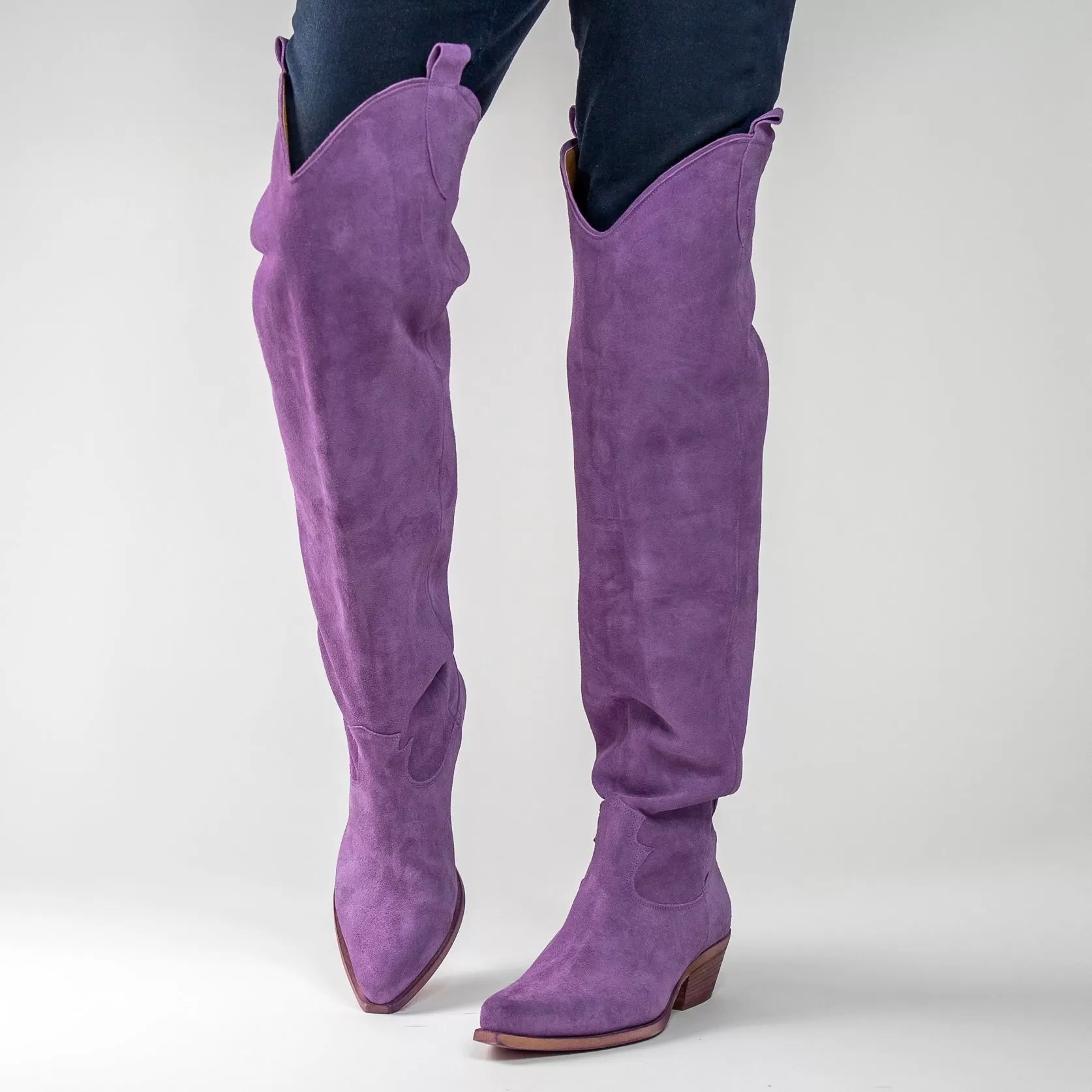 Laramie Lilac Suede