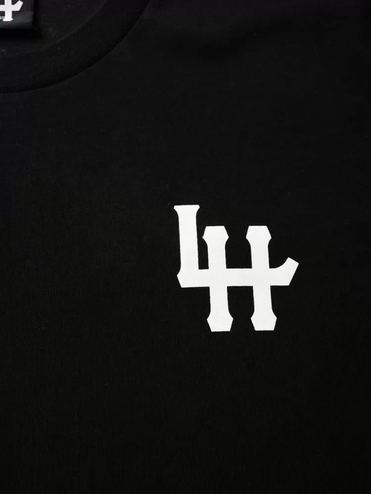 LH Big Logo Tee - Black / White