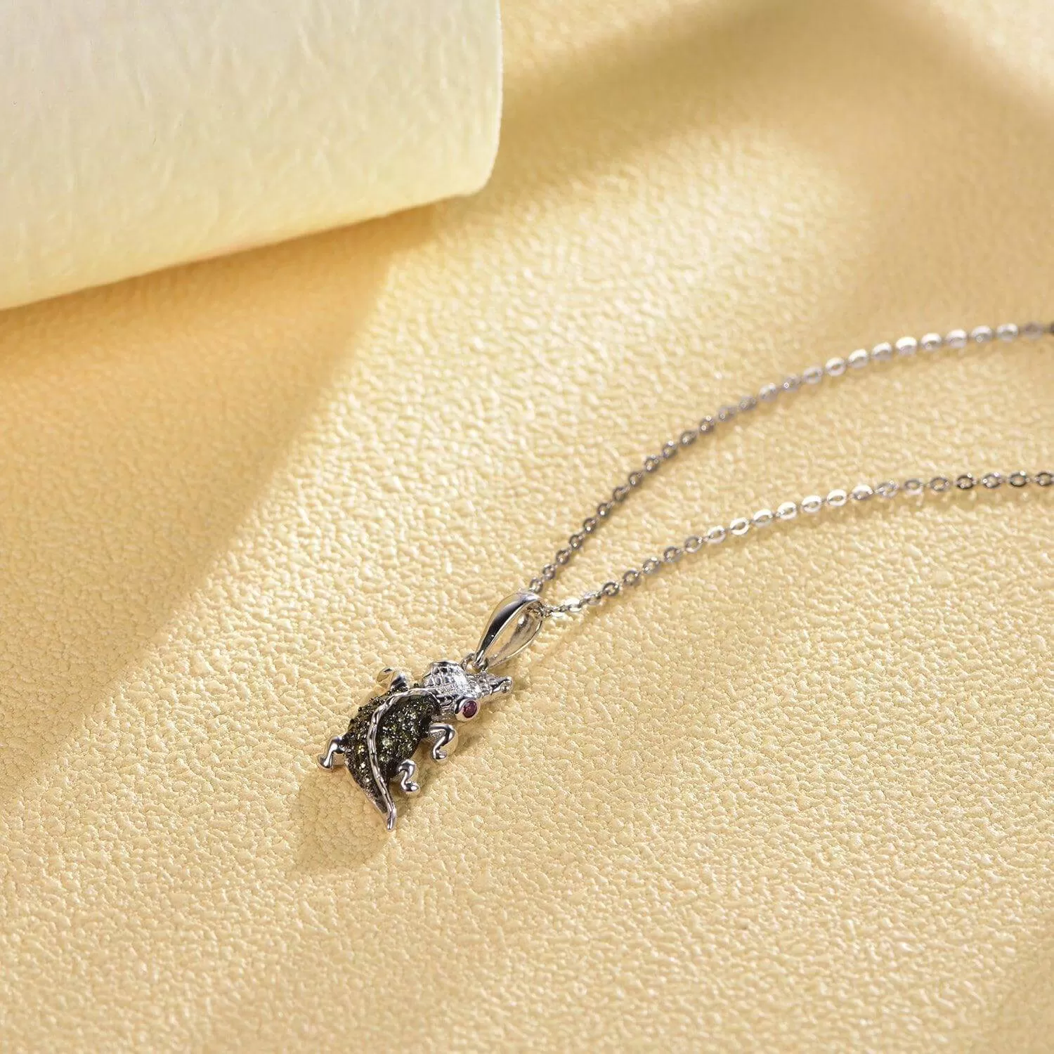 Lizard Pendant Fit Charm 925 Sterling Silver