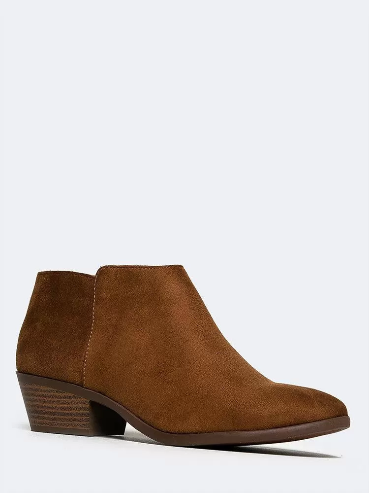 Low Ankle Western Bootie