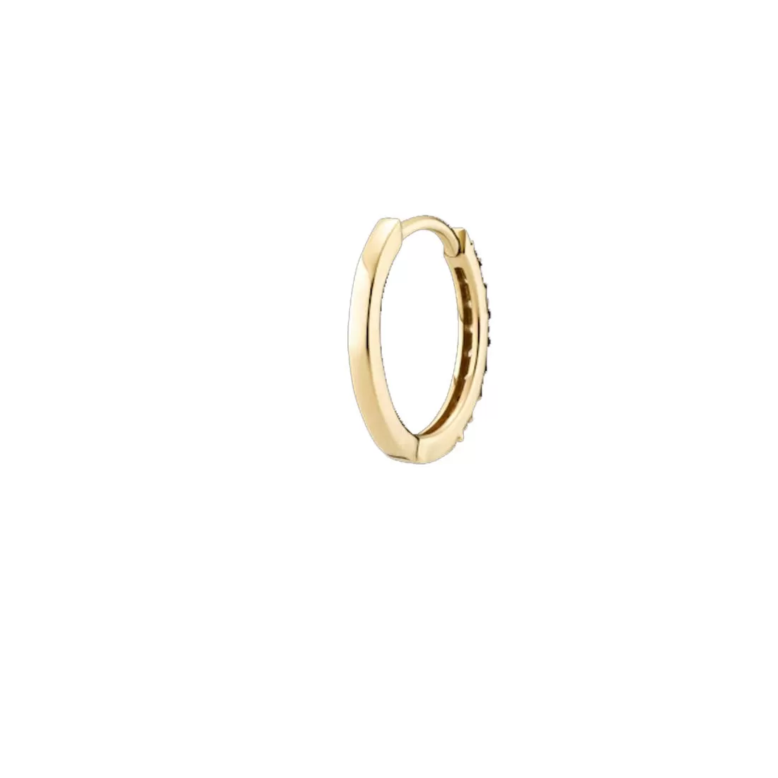 MBF Lamarr Diamond Huggie 10, 14k Gold