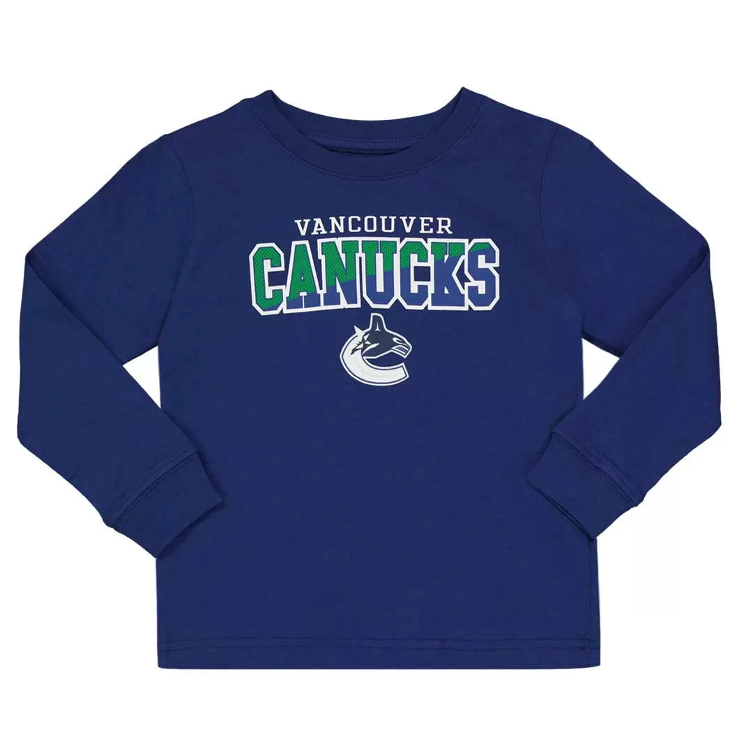 NHL - Kids' (Infant & Toddler) Vancouver Canucks Long Sleeve T-Shirt (HK5I2HC9P CNK-2)