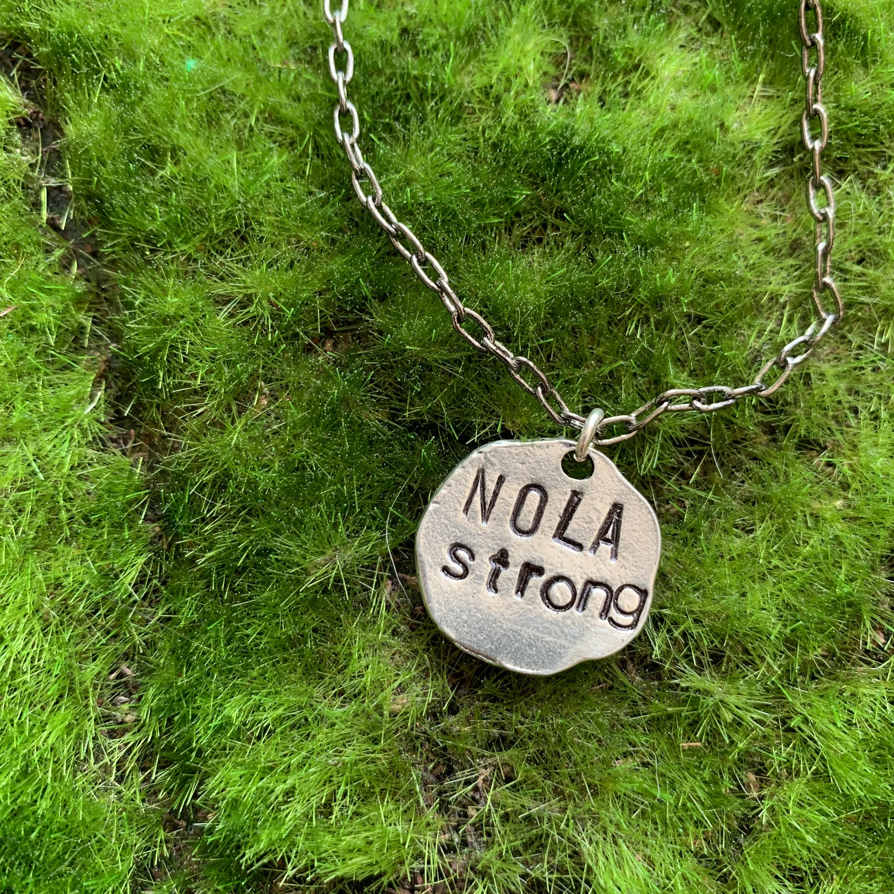 NOLA Strong and NOLA Mama Necklaces