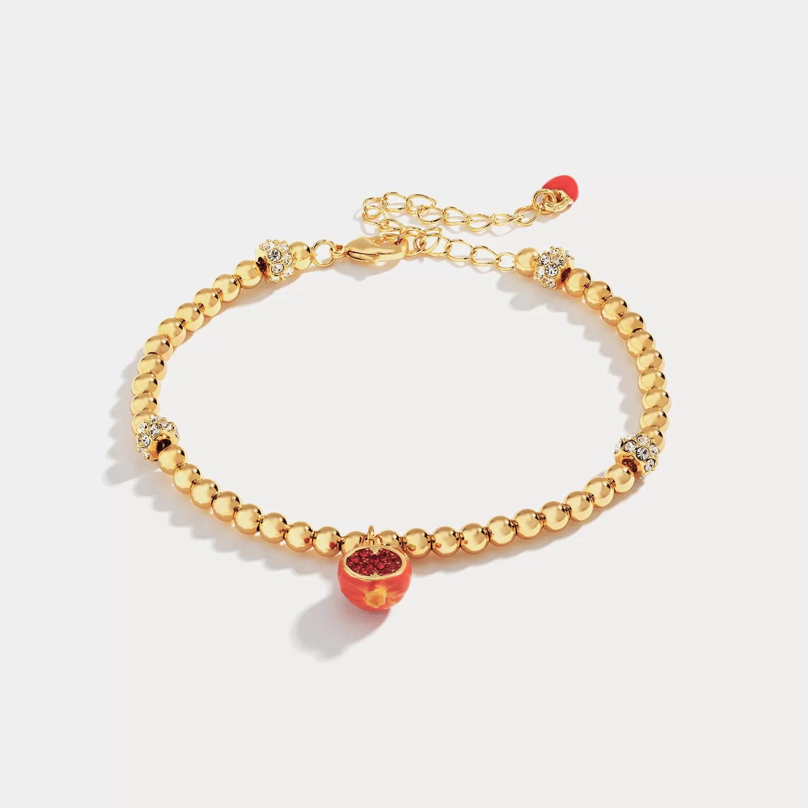 Pomegranate Enamel Bracelet