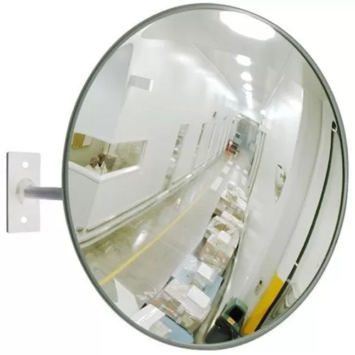 Security Round Convex Acrylic Mirror, 18 & 26 Dia., 160° Viewing Angle