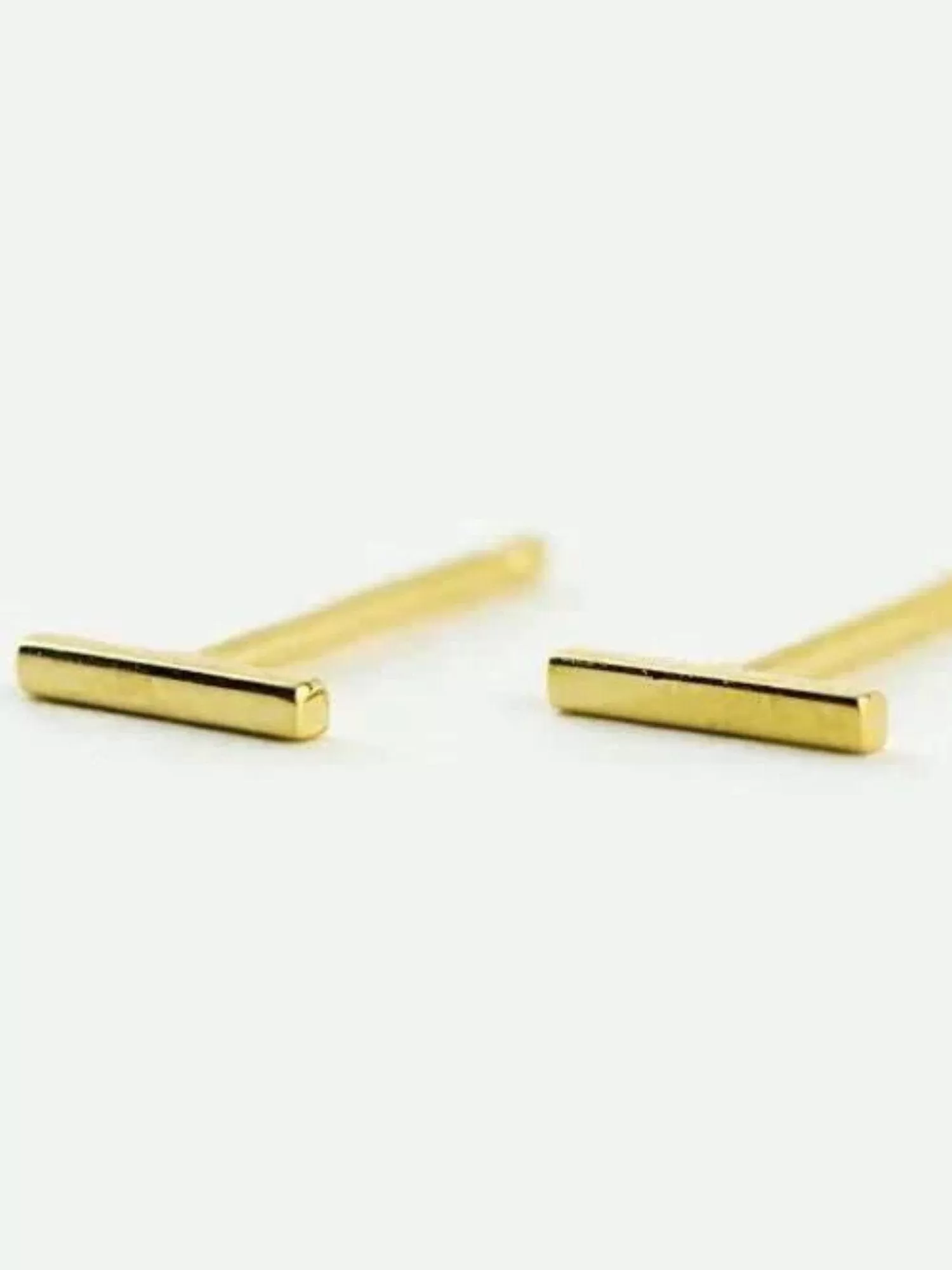 Small Bar Stud Earrings