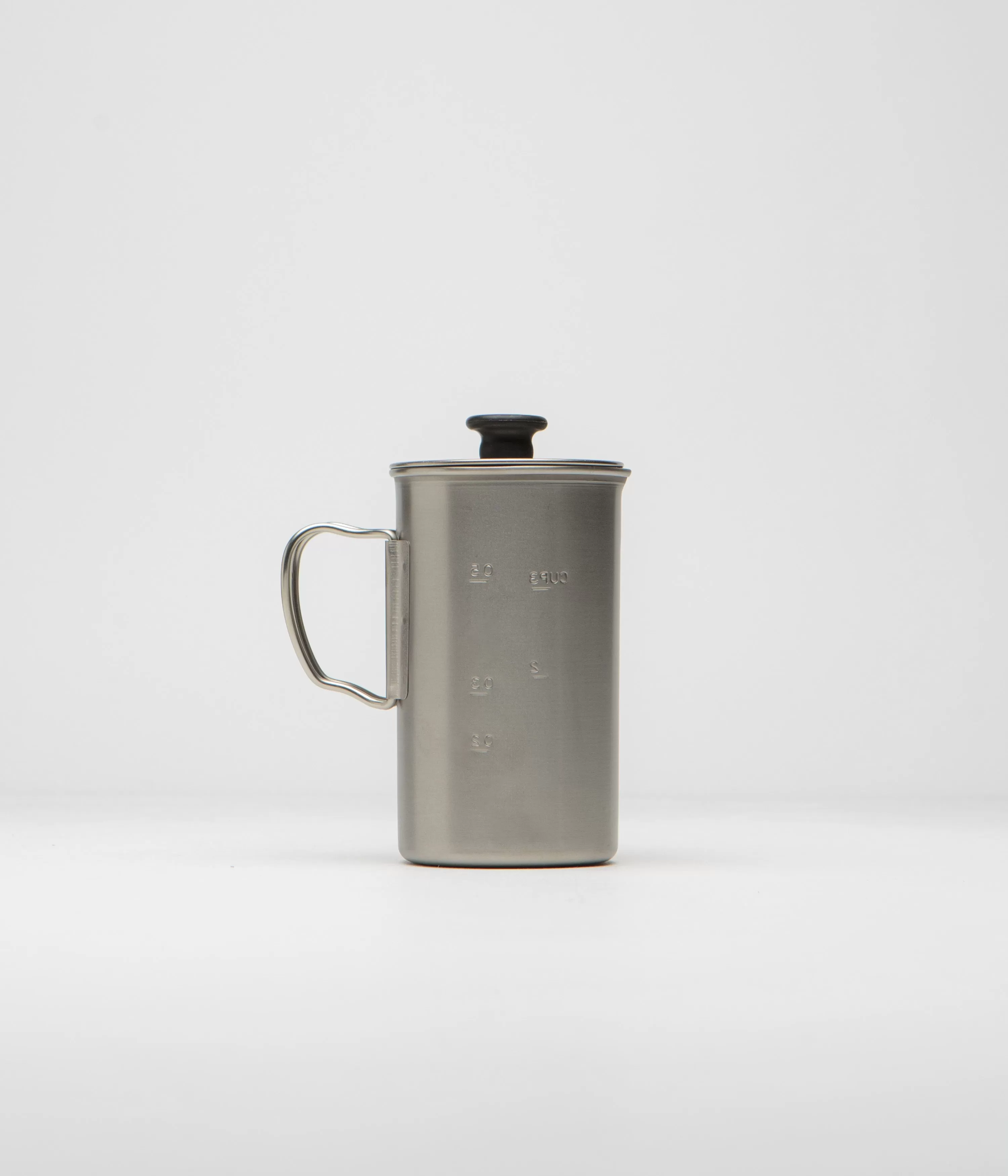 Snow Peak 3 Cup French Press - Titanium