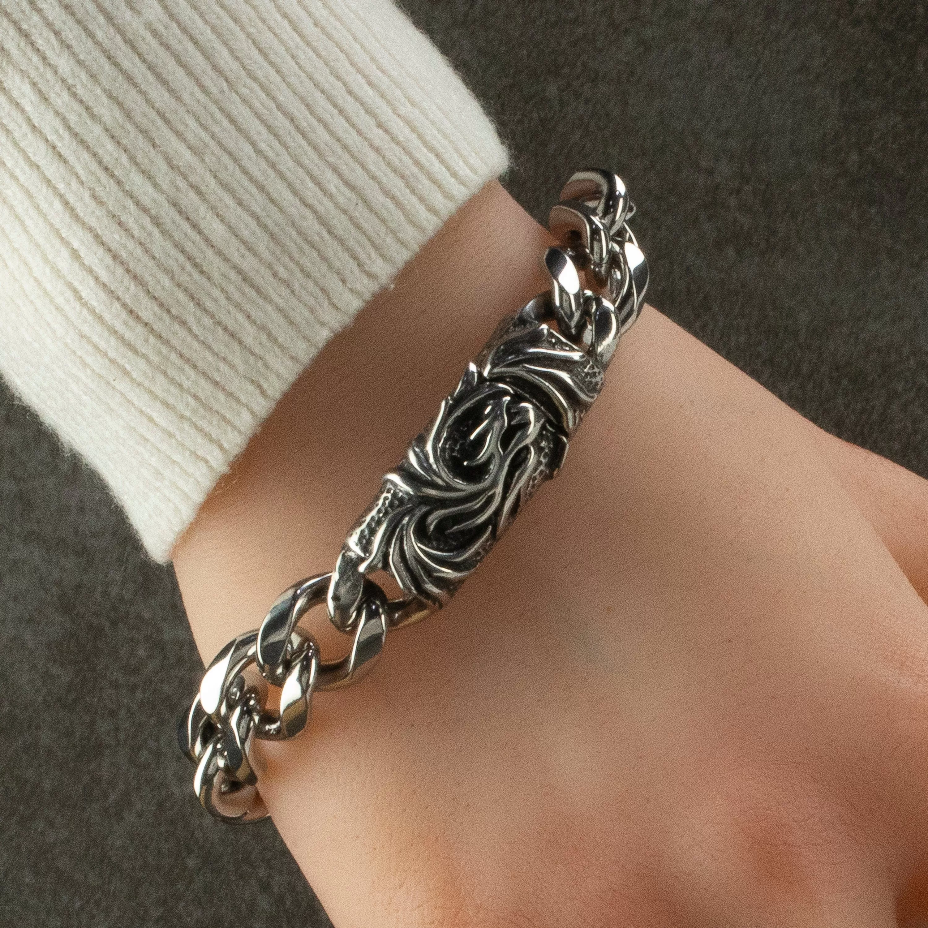 Stainless Steel Link Bracelet