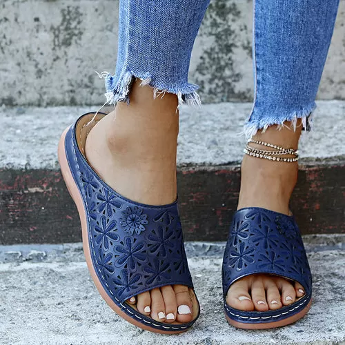 Summer Women Wedge Sandals Open Toe Platform Shoes