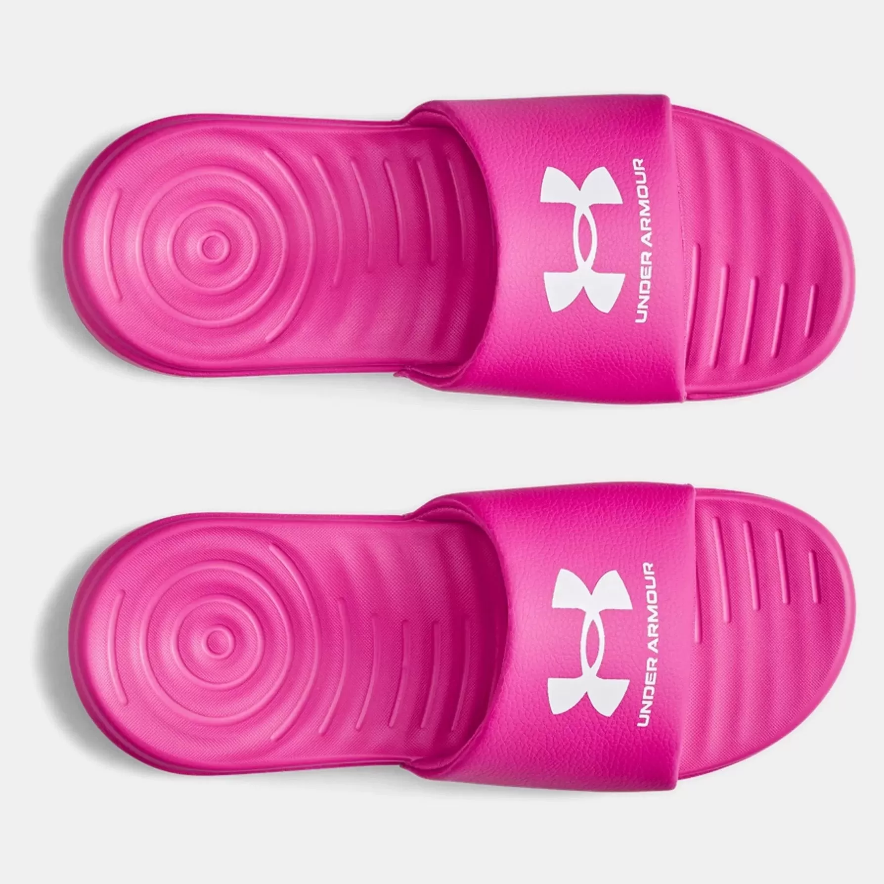 Under Armour Rebel Pink/White Ansa Fixed Slide